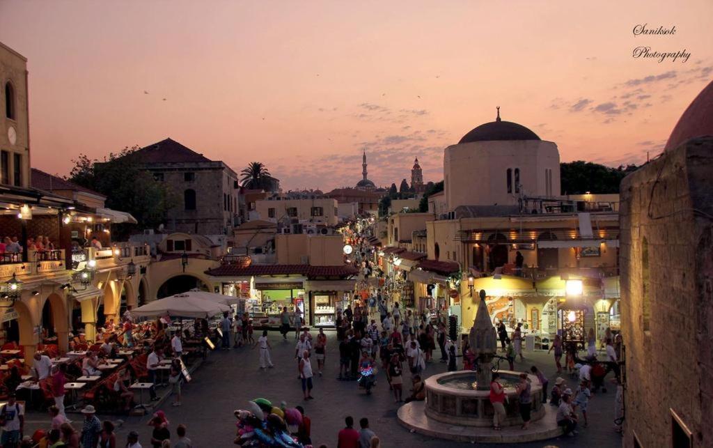 Elia Suites - Old Town Rhodes City Exteriér fotografie